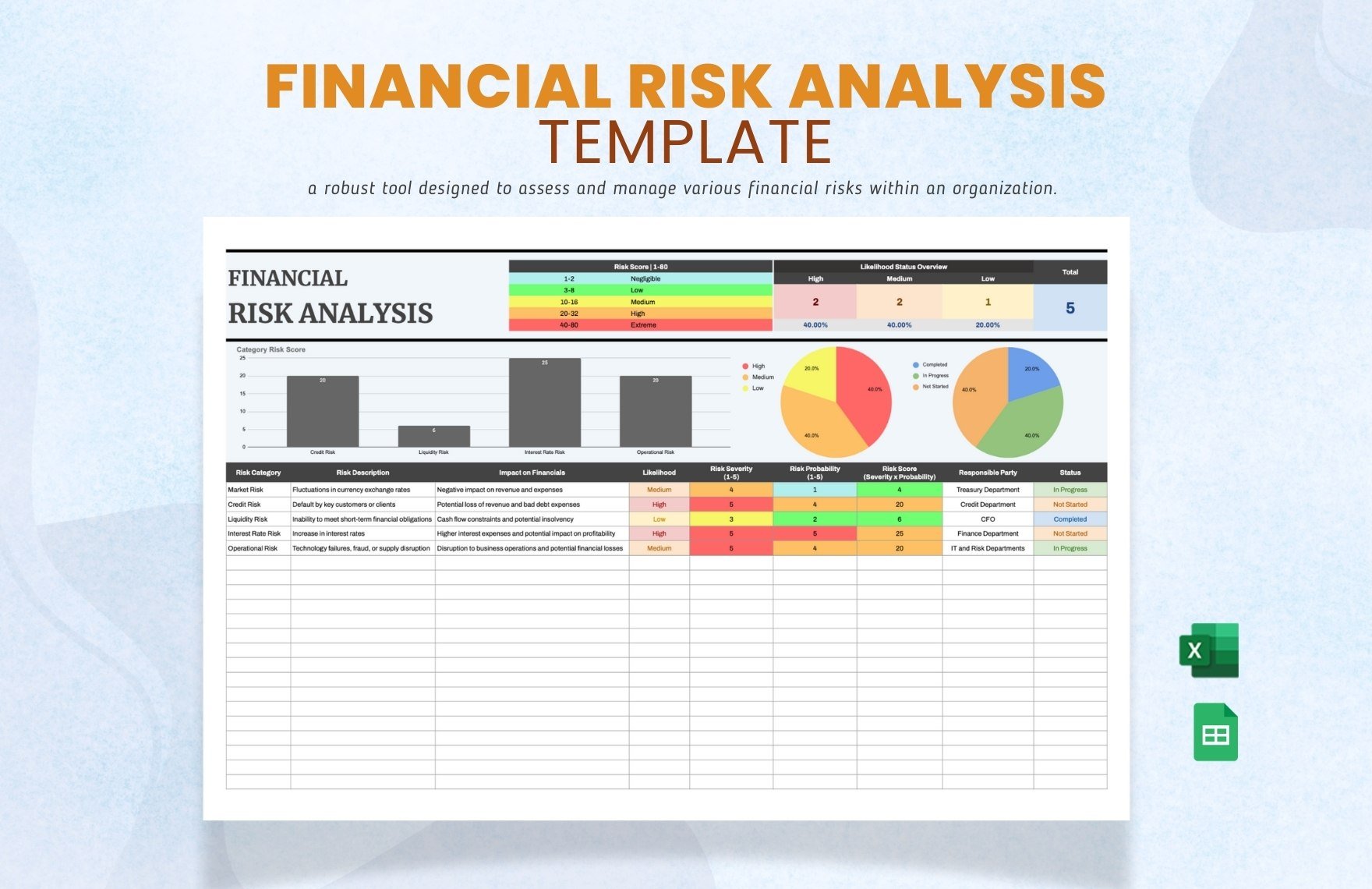 Financial Risk Analysis Template