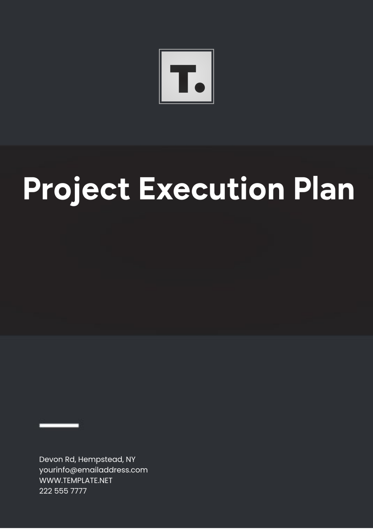 Project Execution Plan Template - Edit Online & Download