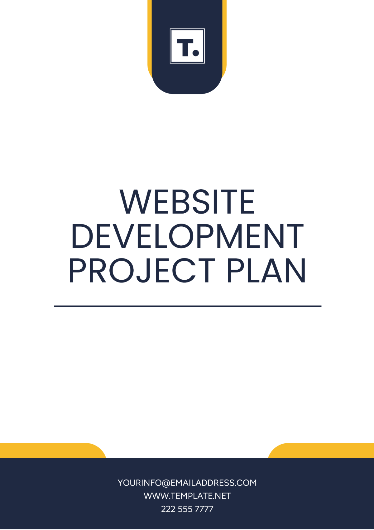 Website Development Project Plan Template - Edit Online & Download ...