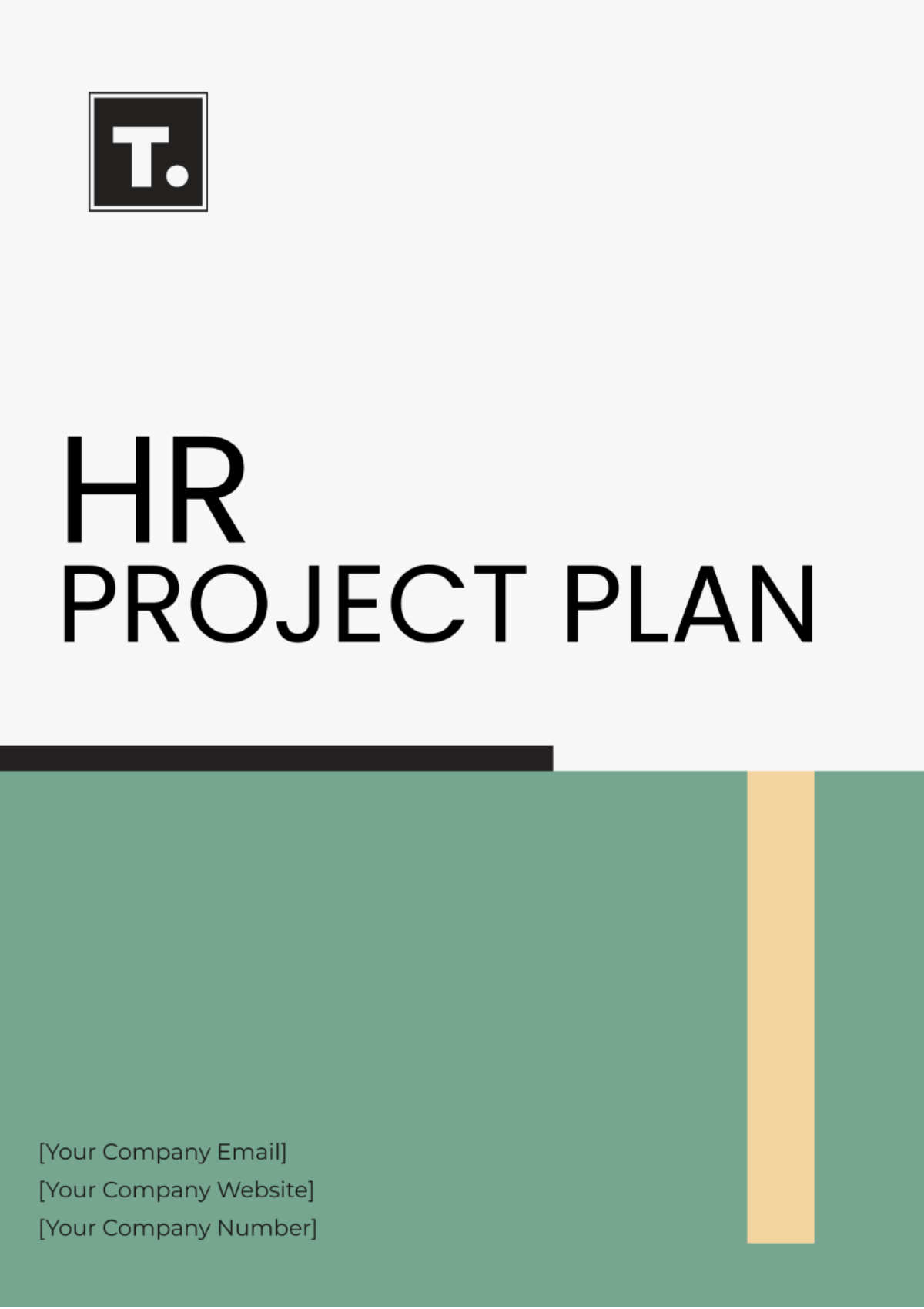 Free HR Project Plan Template - Edit Online & Download | Template.net