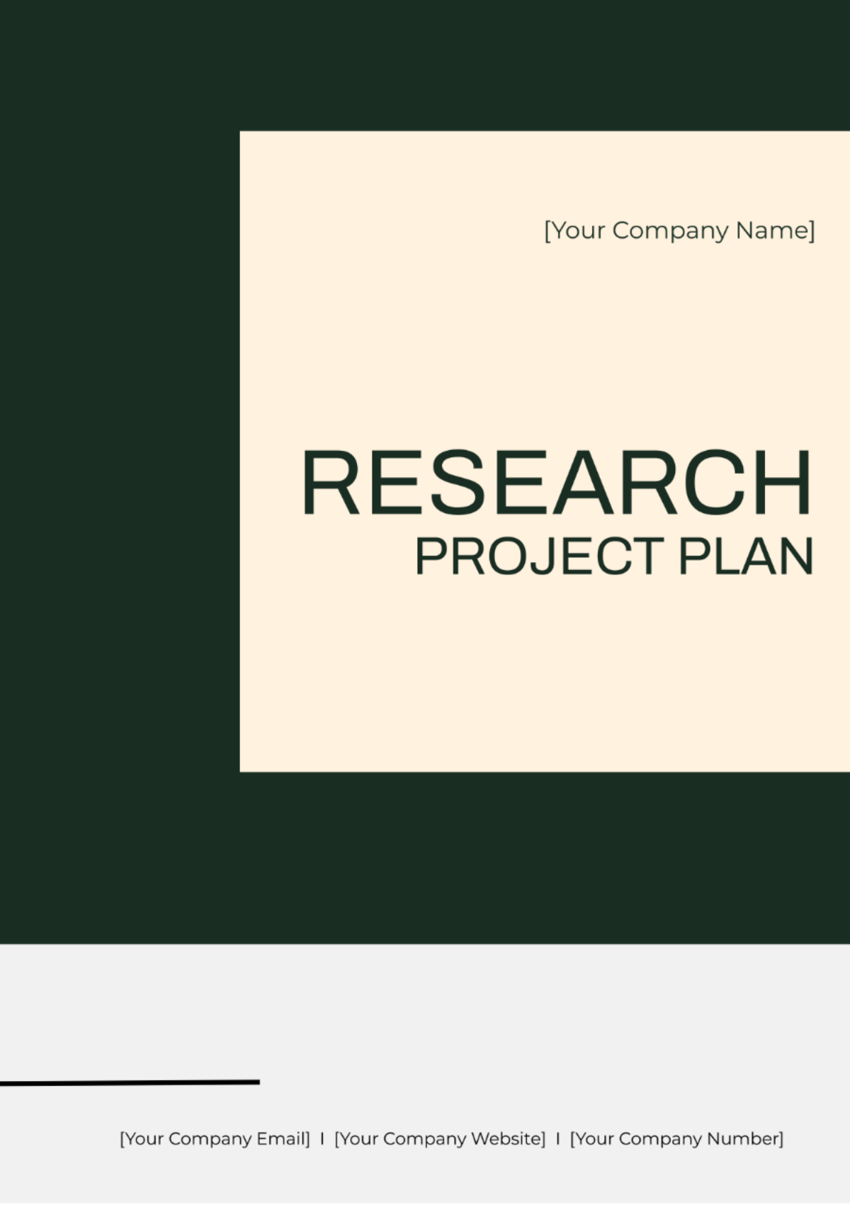 Research Project Plan Template - Edit Online & Download