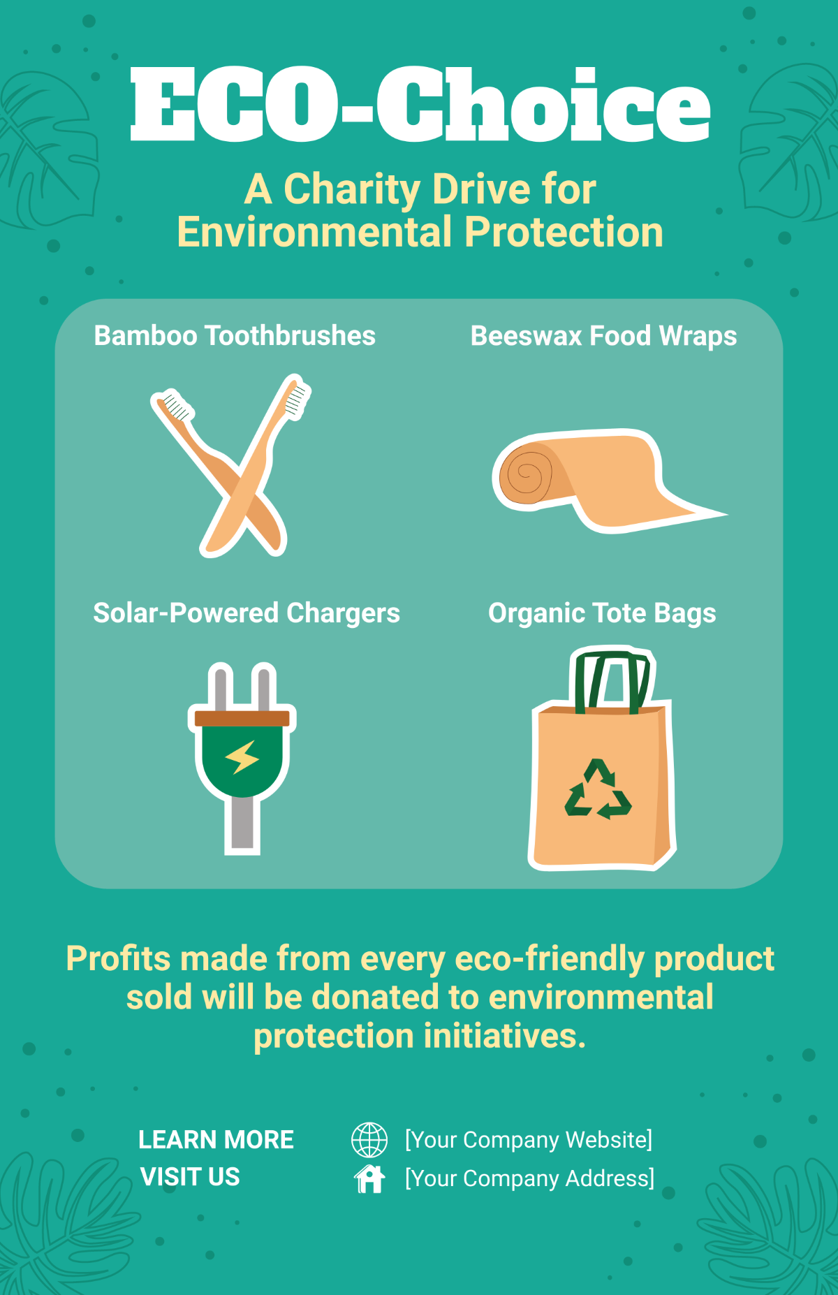 Environment Charity Poster Template