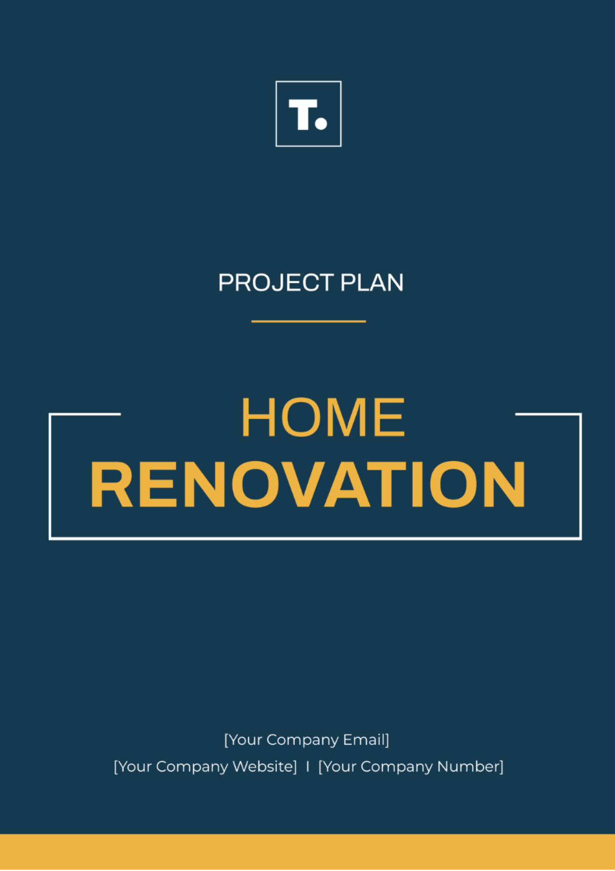 Home Renovation Project Plan Template - Edit Online & Download