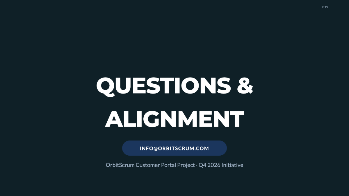 Free Scrum Project Plan Template to Edit Online
