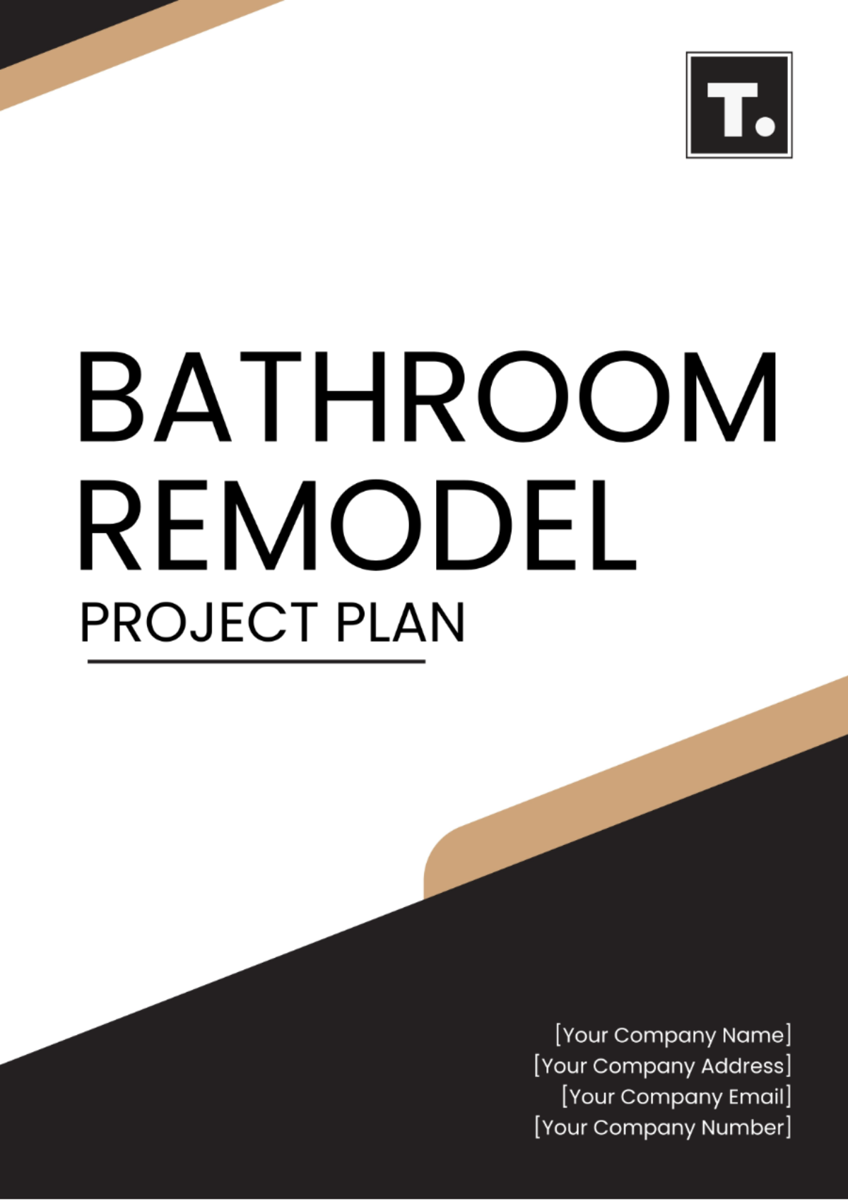 Bathroom Remodel Project Plan Template - Edit Online & Download