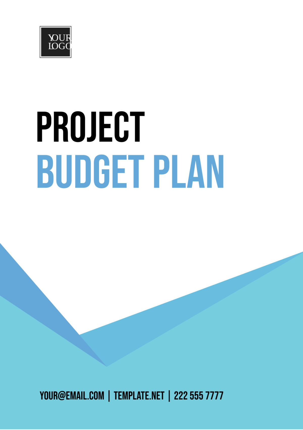 Project Budget Plan Template