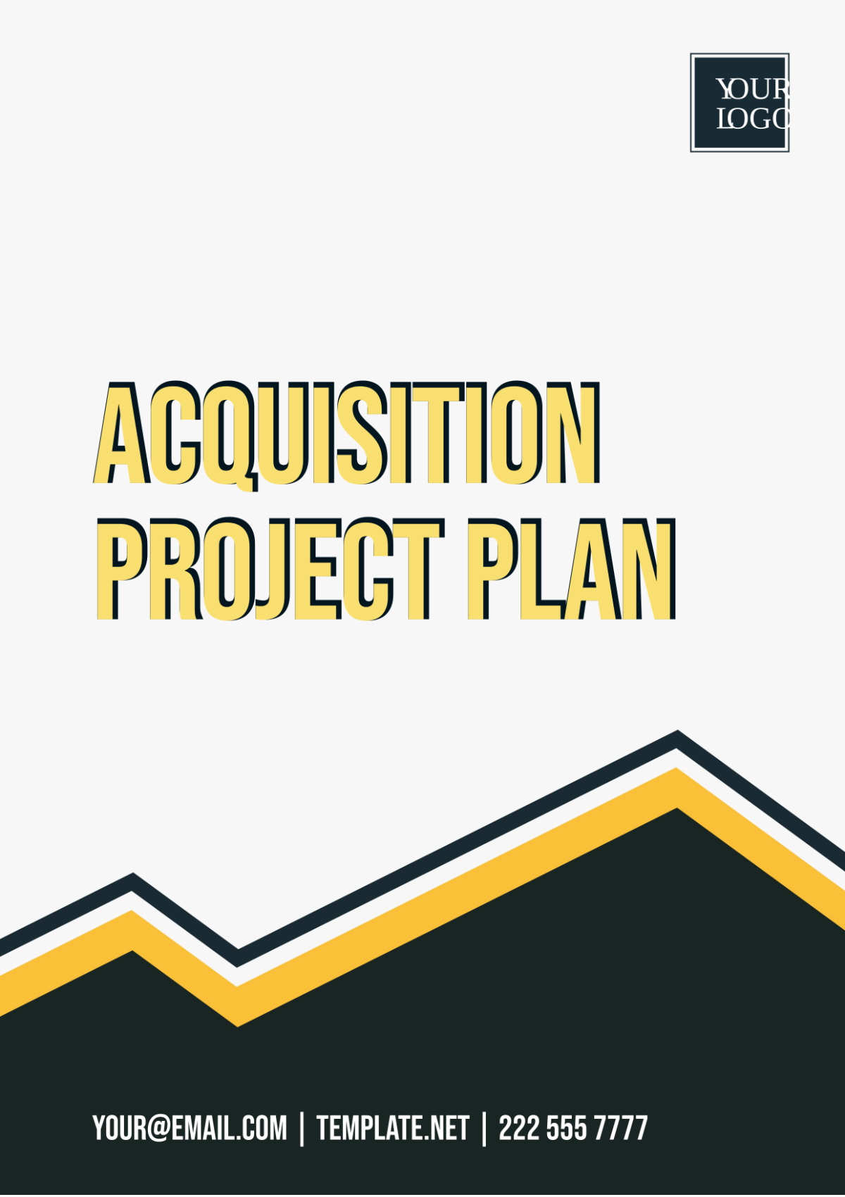 Acquisition Integration Project Plan Template