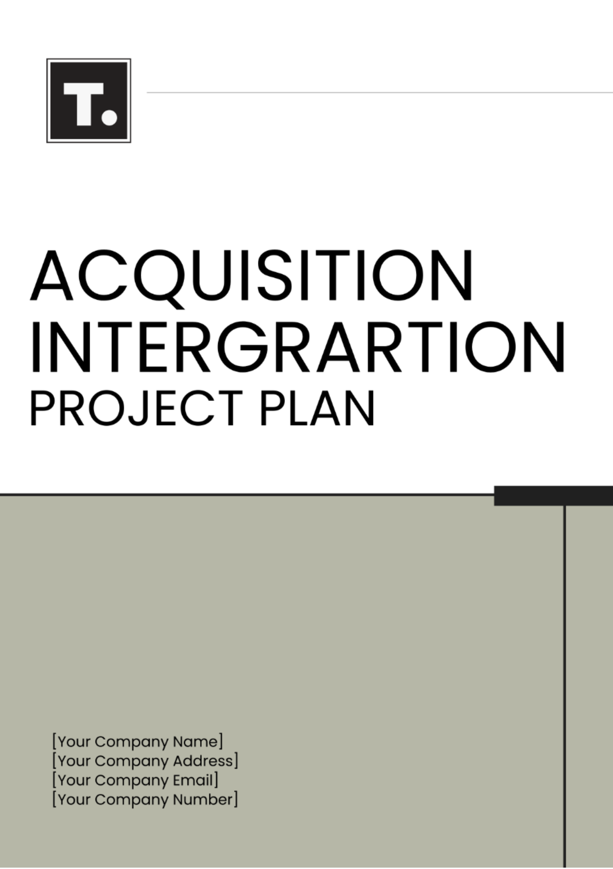 Acquisition Integration Project Plan Template - Edit Online & Download