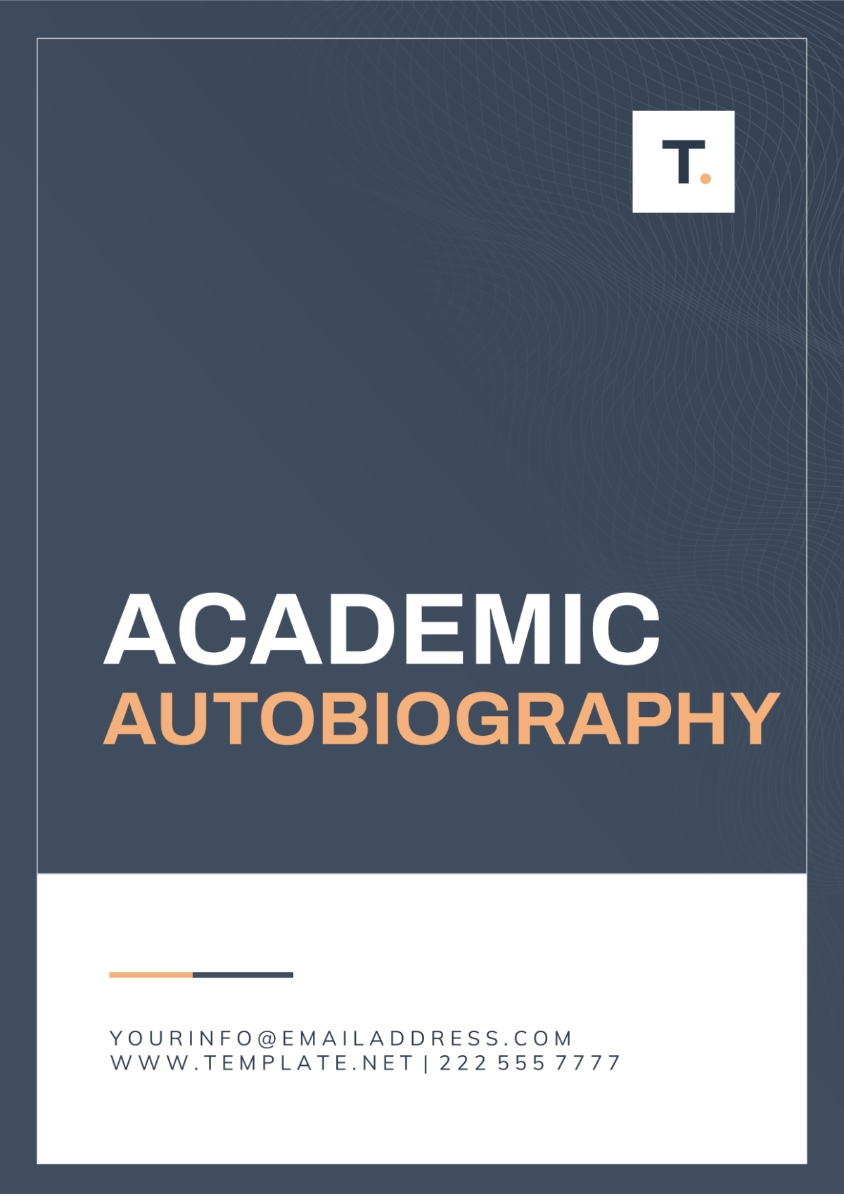 Free Academic Autobiography Template