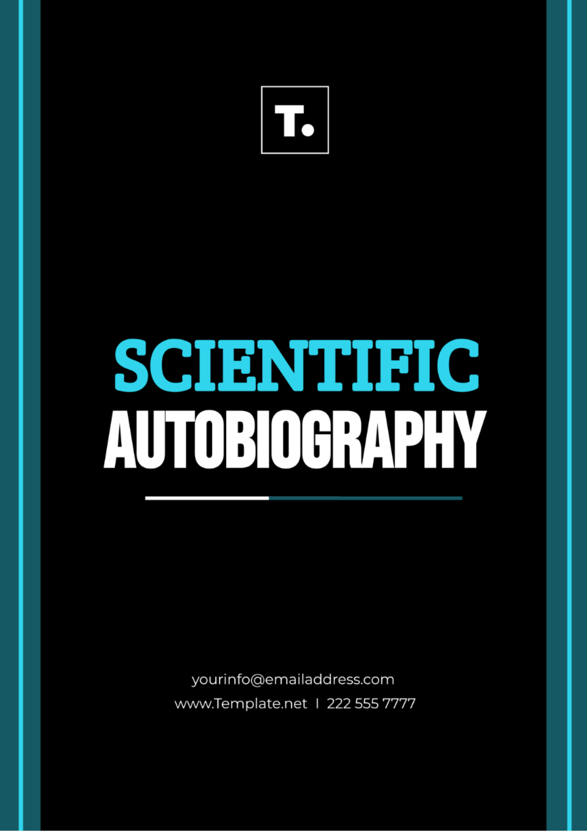 Free Scientific Autobiography Template