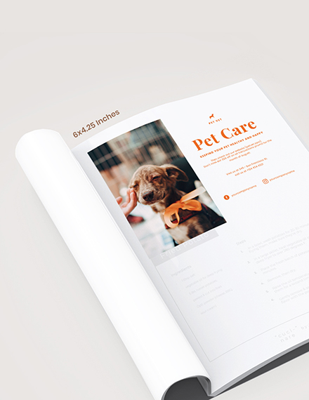 Pet Care Magazine Ads Template - InDesign, PSD | Template.net