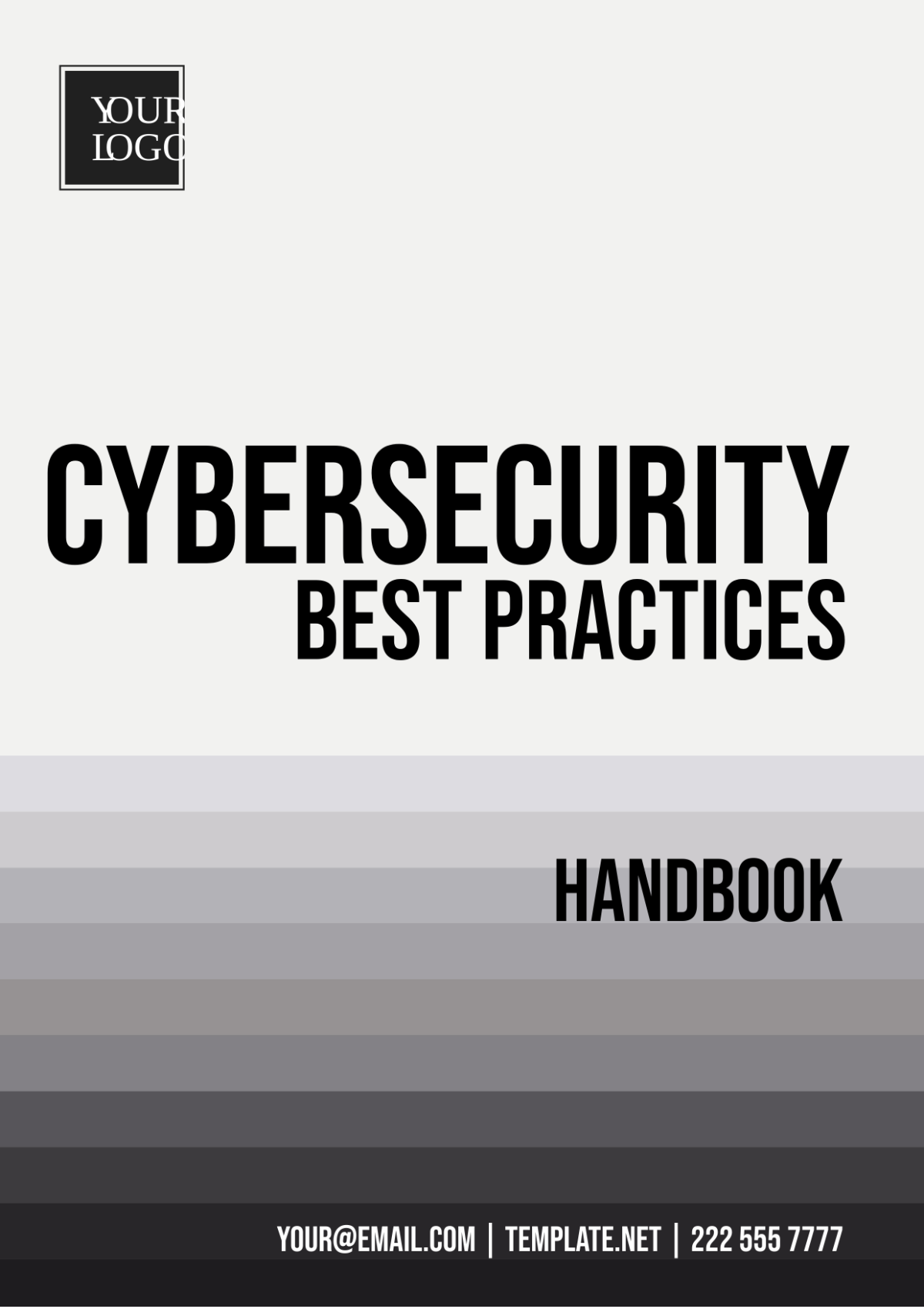 Cybersecurity Best Practices Handbook Template - Edit Online & Download