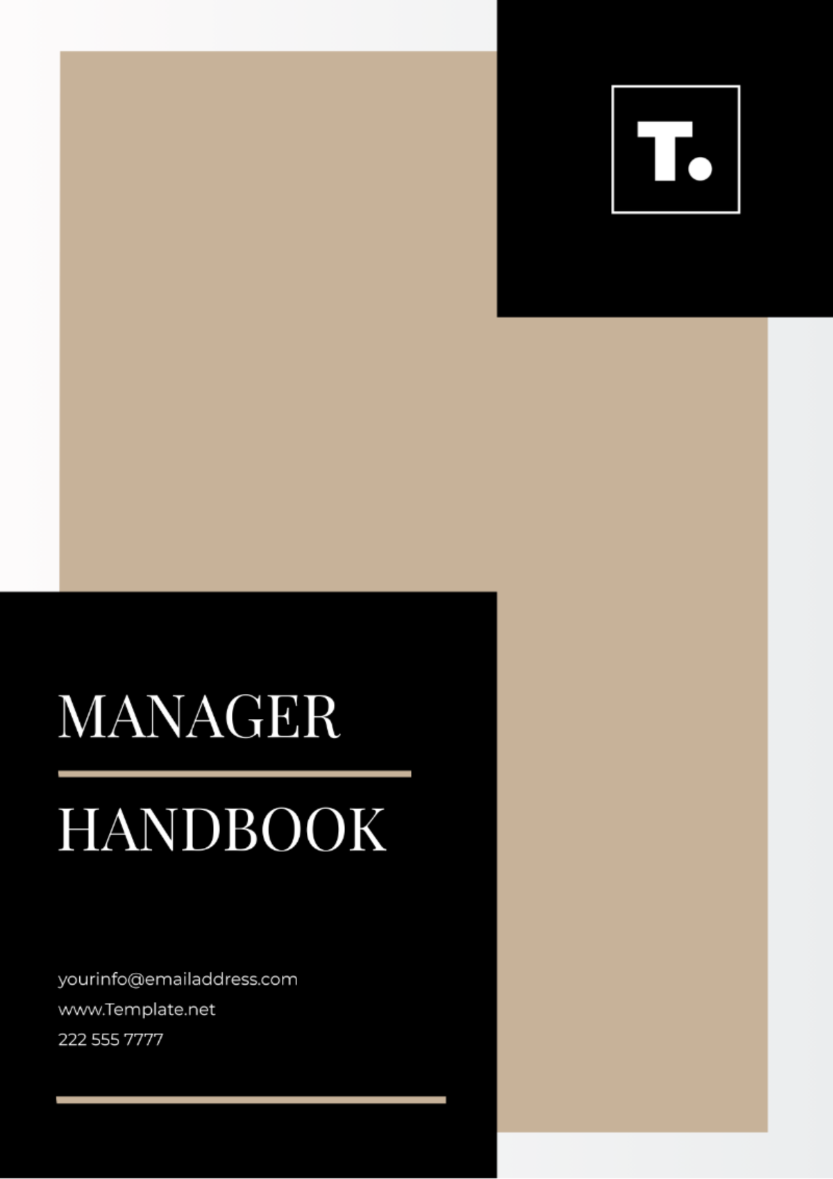Free Manager Handbook Template