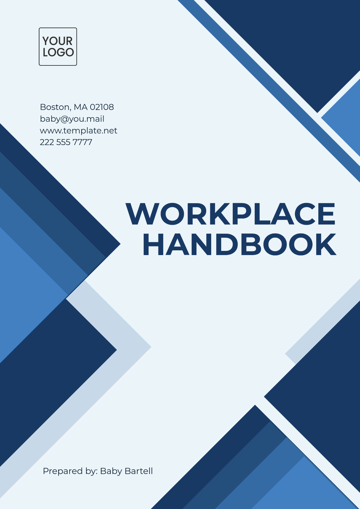 Workplace Handbook Template - Edit Online & Download