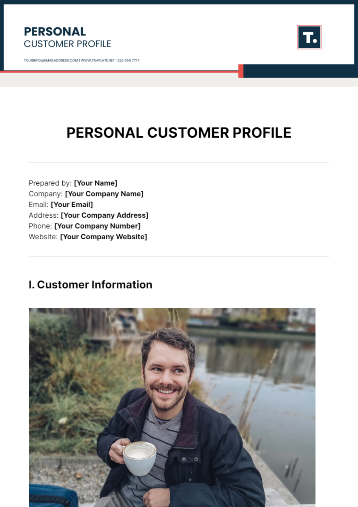 Personal Customer Profile Template