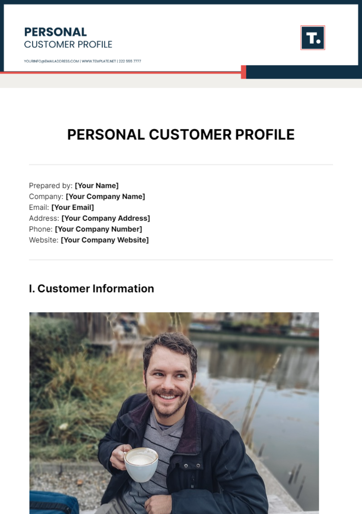 Personal Customer Profile Template - Edit Online & Download