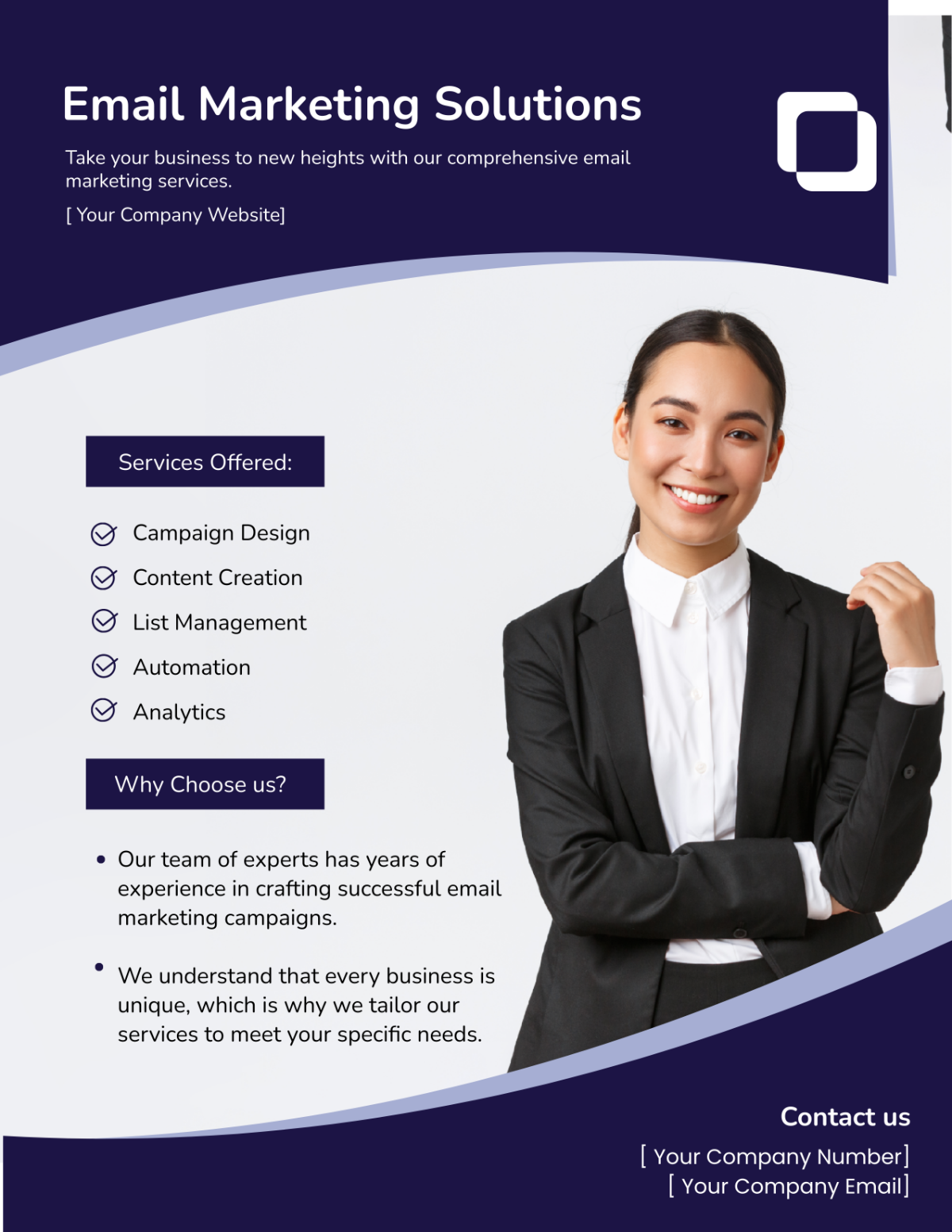Email Marketing Flyer
