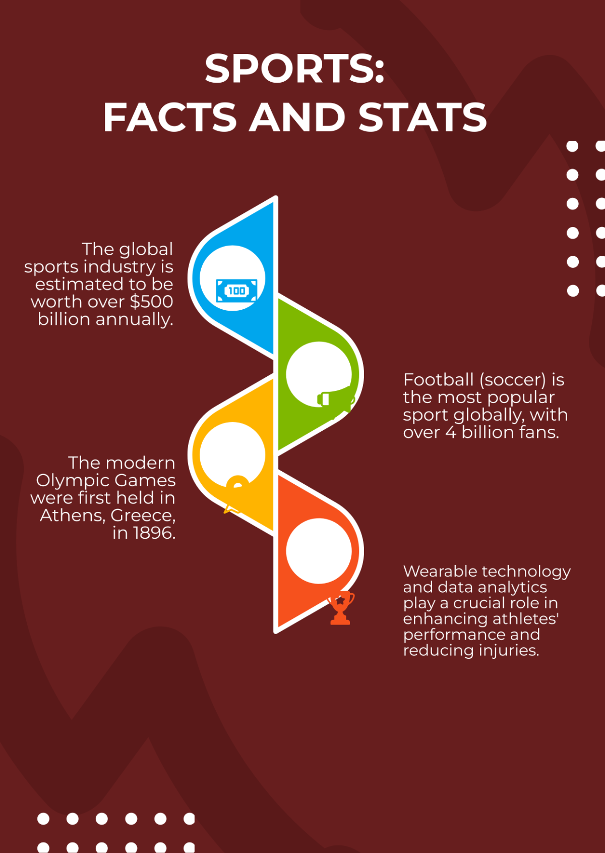 Free Sports Infographic Template