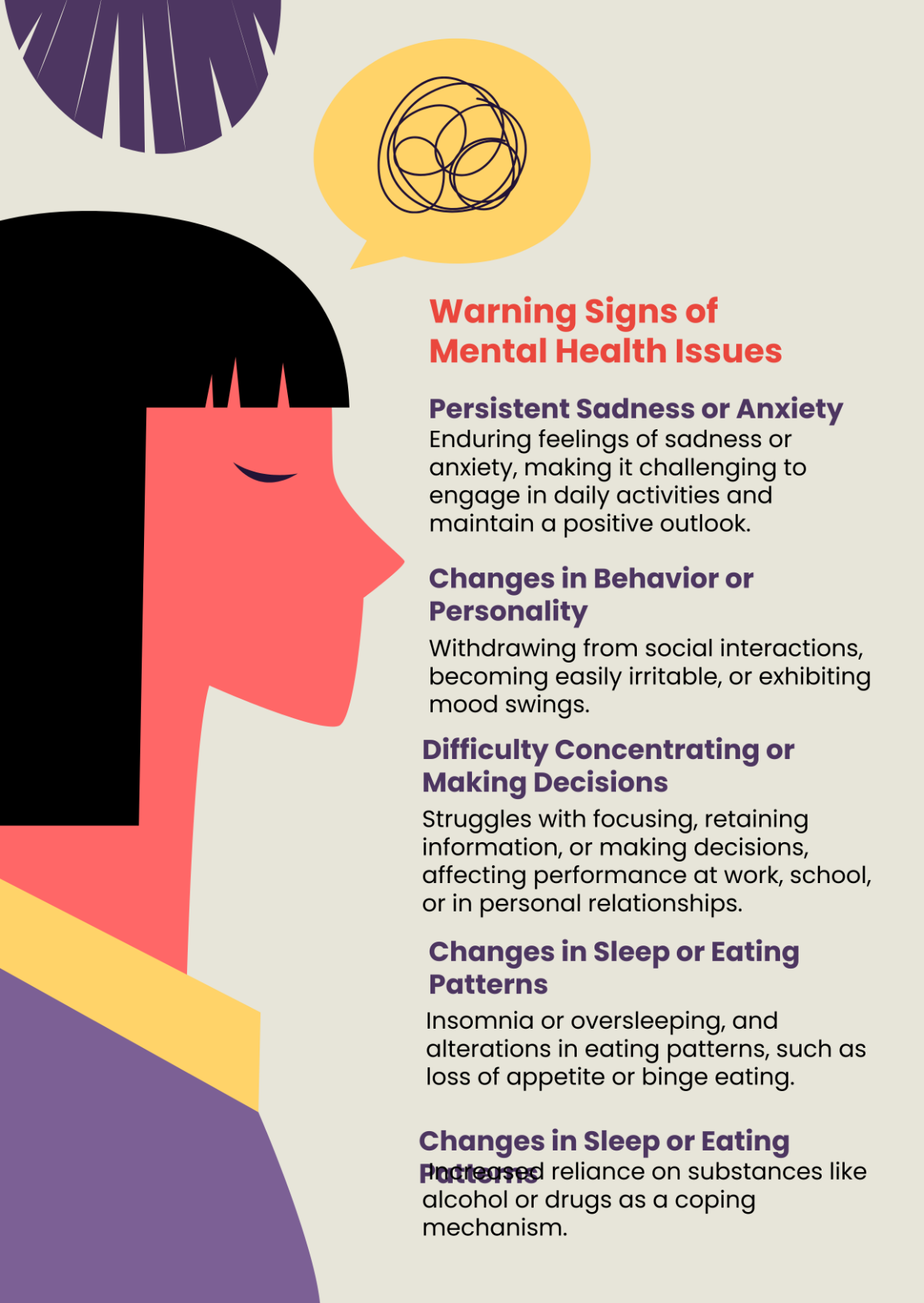 Free Mental Health Infographic 
