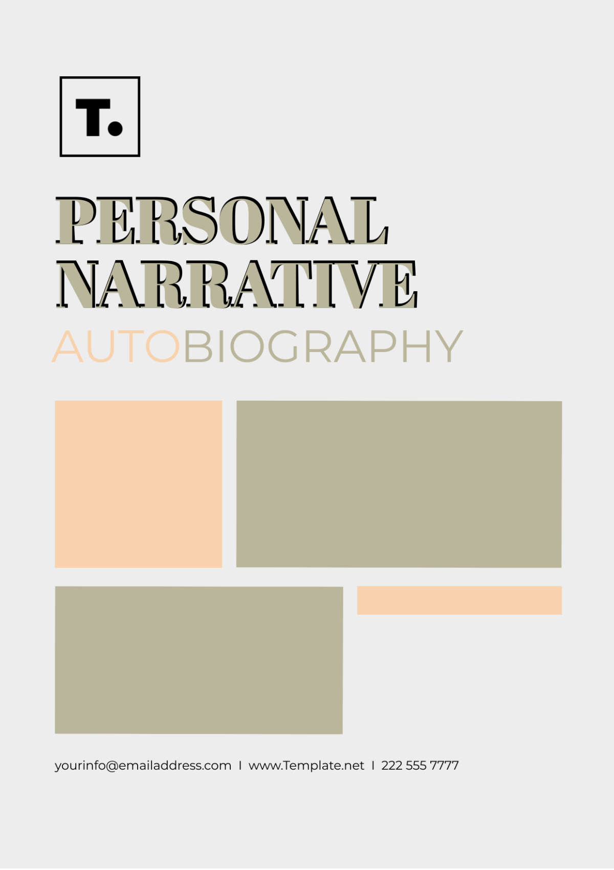 Free Personal Narrative Autobiography Template