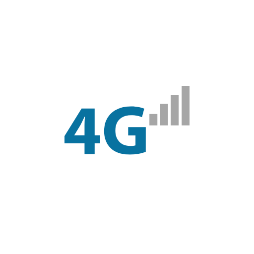 4G Mobile Technology Icon