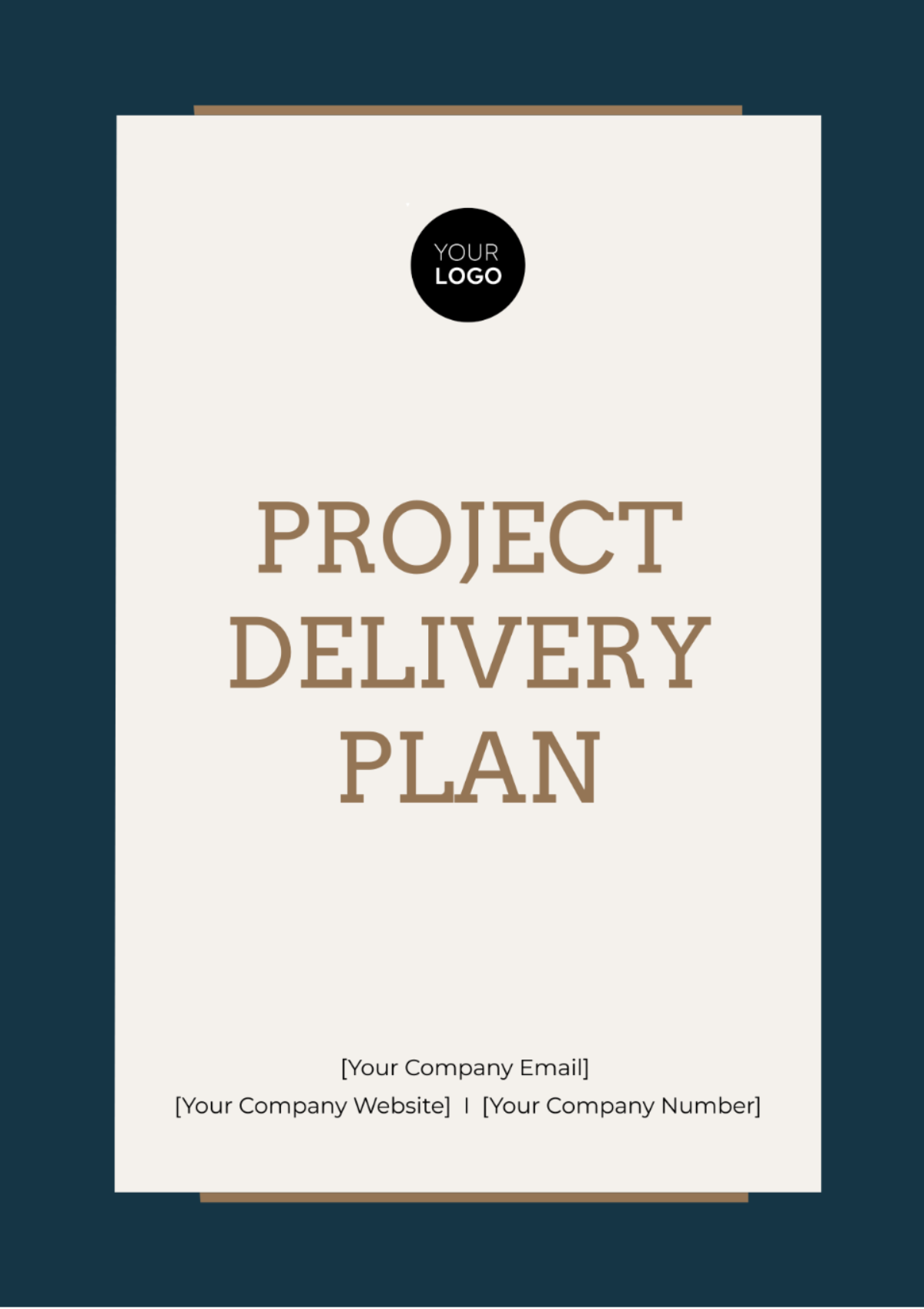 Project Delivery Plan Template - Edit Online & Download