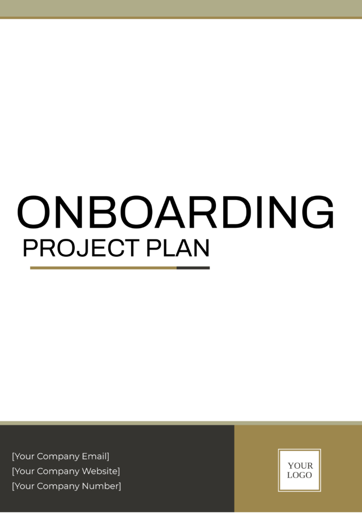 Onboarding Project Plan Template - Edit Online & Download