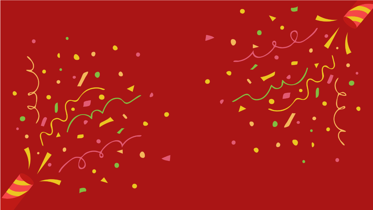 Party Popper Background