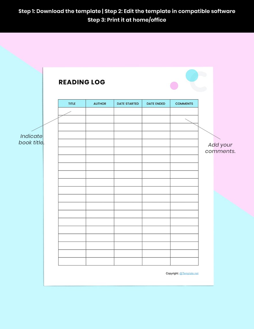 Basic Book planner Download
