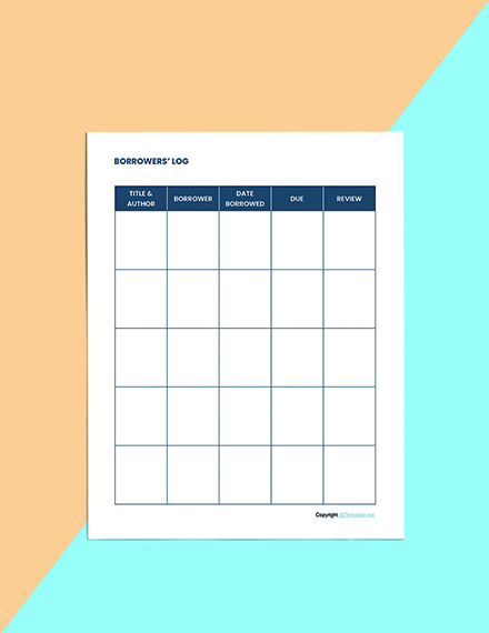 Editable Book Planner Template Format