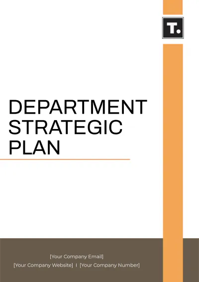 Free Department Strategic Plan Template to Edit Online