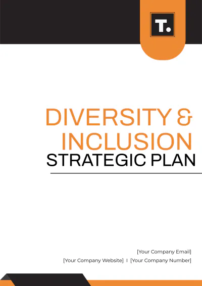 Free Diversity And Inclusion Strategic Plan Template to Edit Online