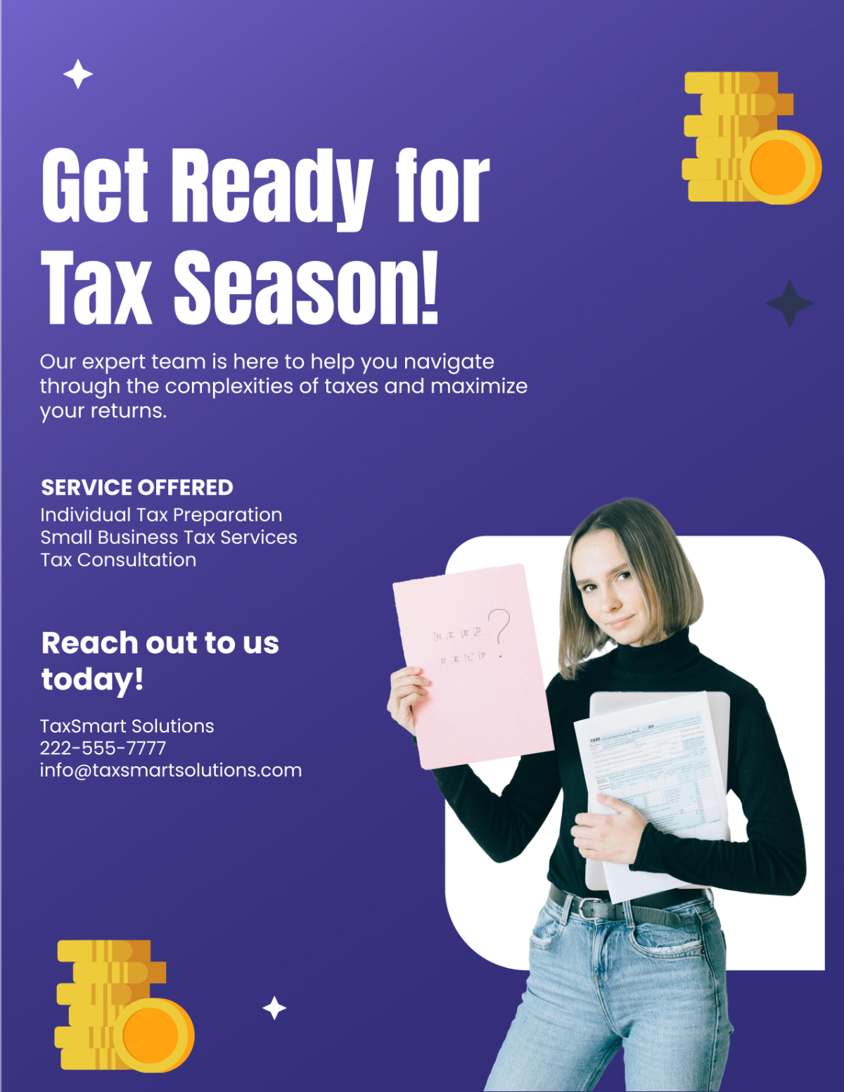 Tax Preparation Flyer