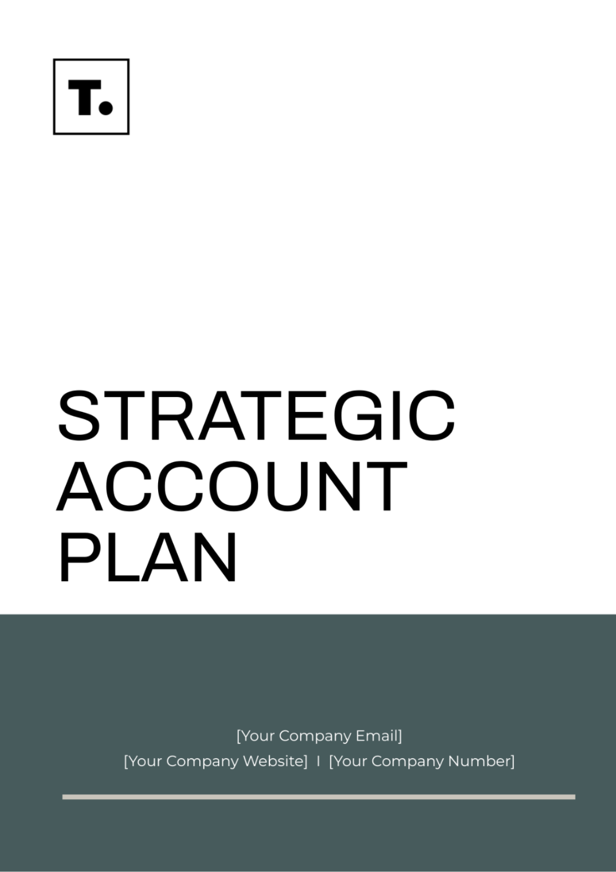 Strategic Account Plan Template - Edit Online & Download