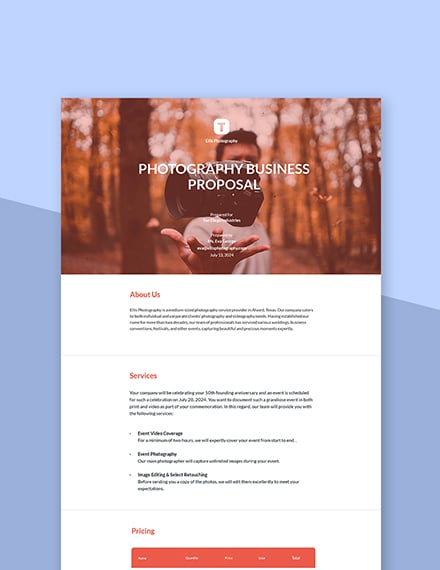 17  FREE Photography Business Templates Indesign Template net