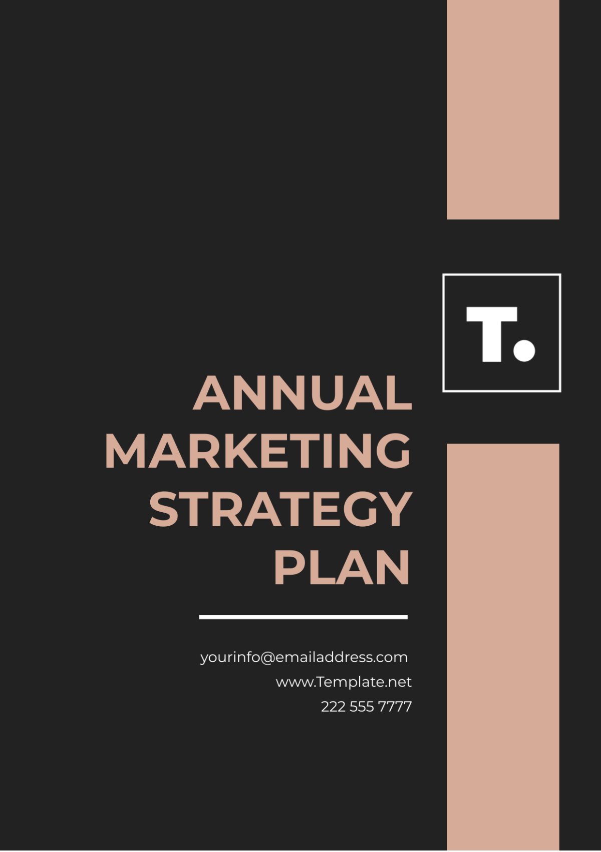 Free Annual Marketing Strategy Plan Template