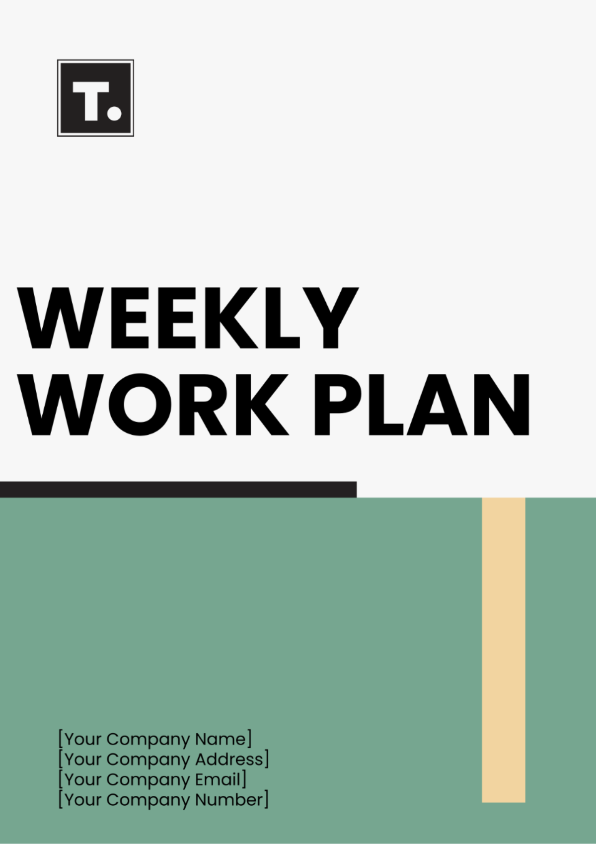 Weekly Work Plan Template - Edit Online & Download