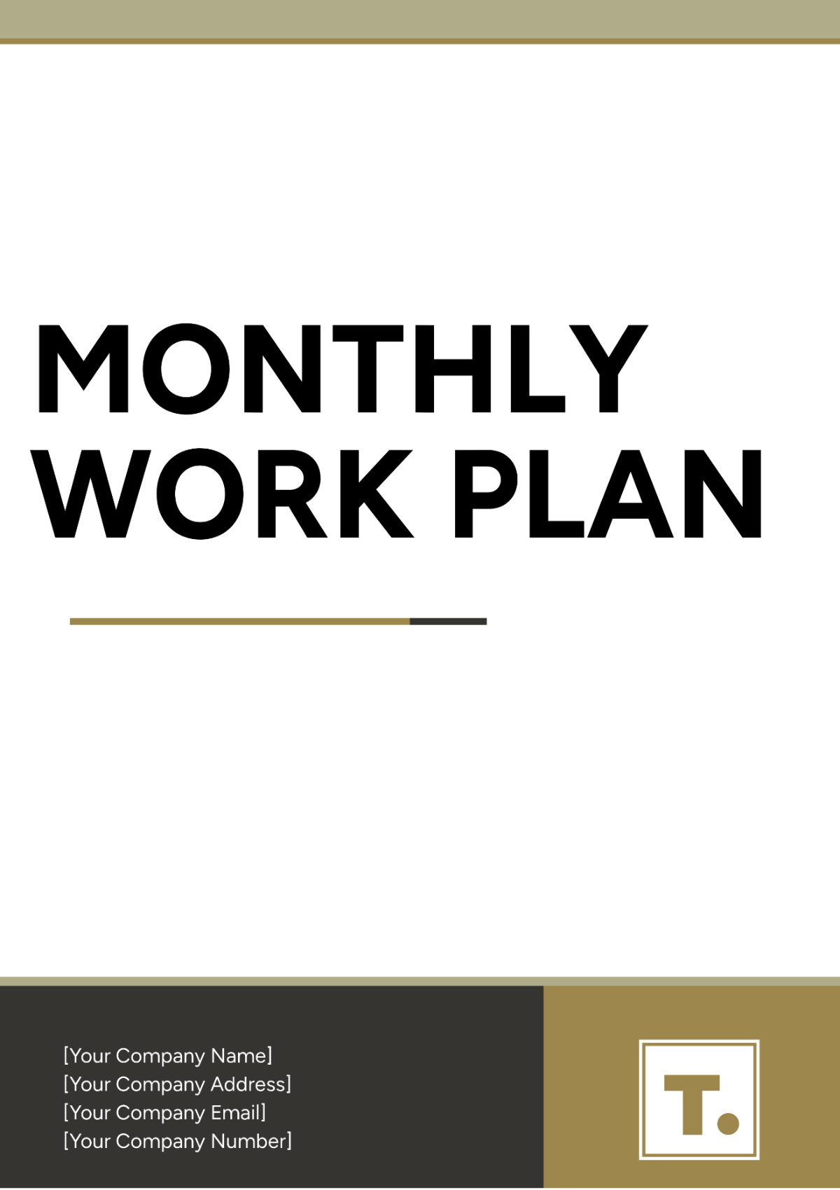 Monthly Work Plan Template - Edit Online & Download