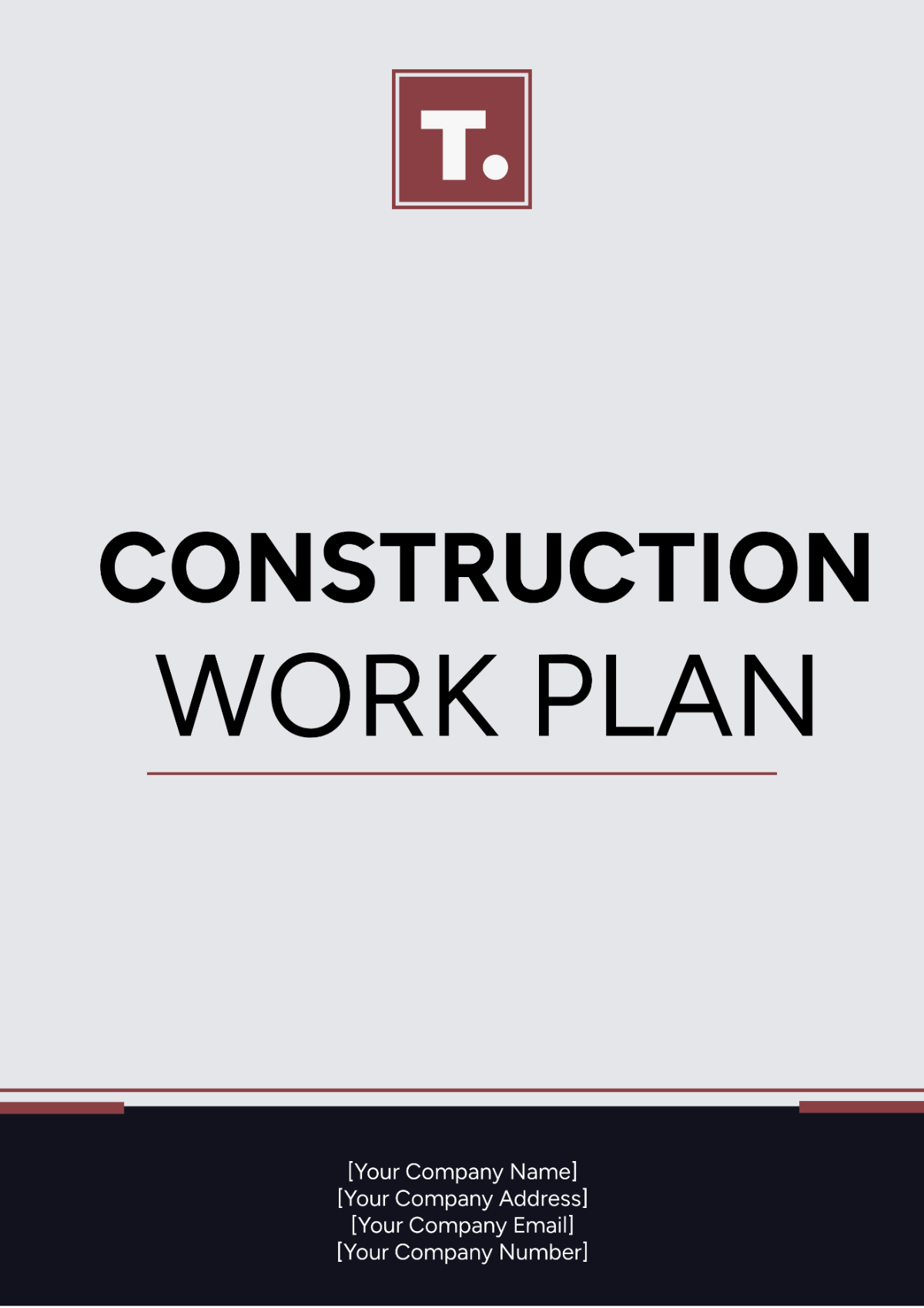 Construction Work Plan Template - Edit Online & Download