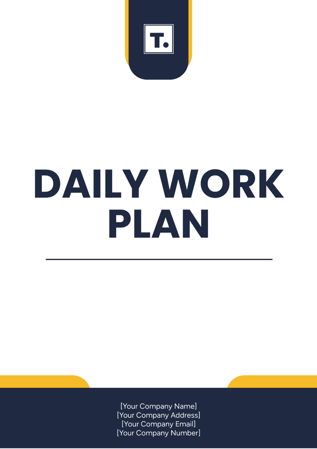 Daily Work Plan Template - Edit Online & Download