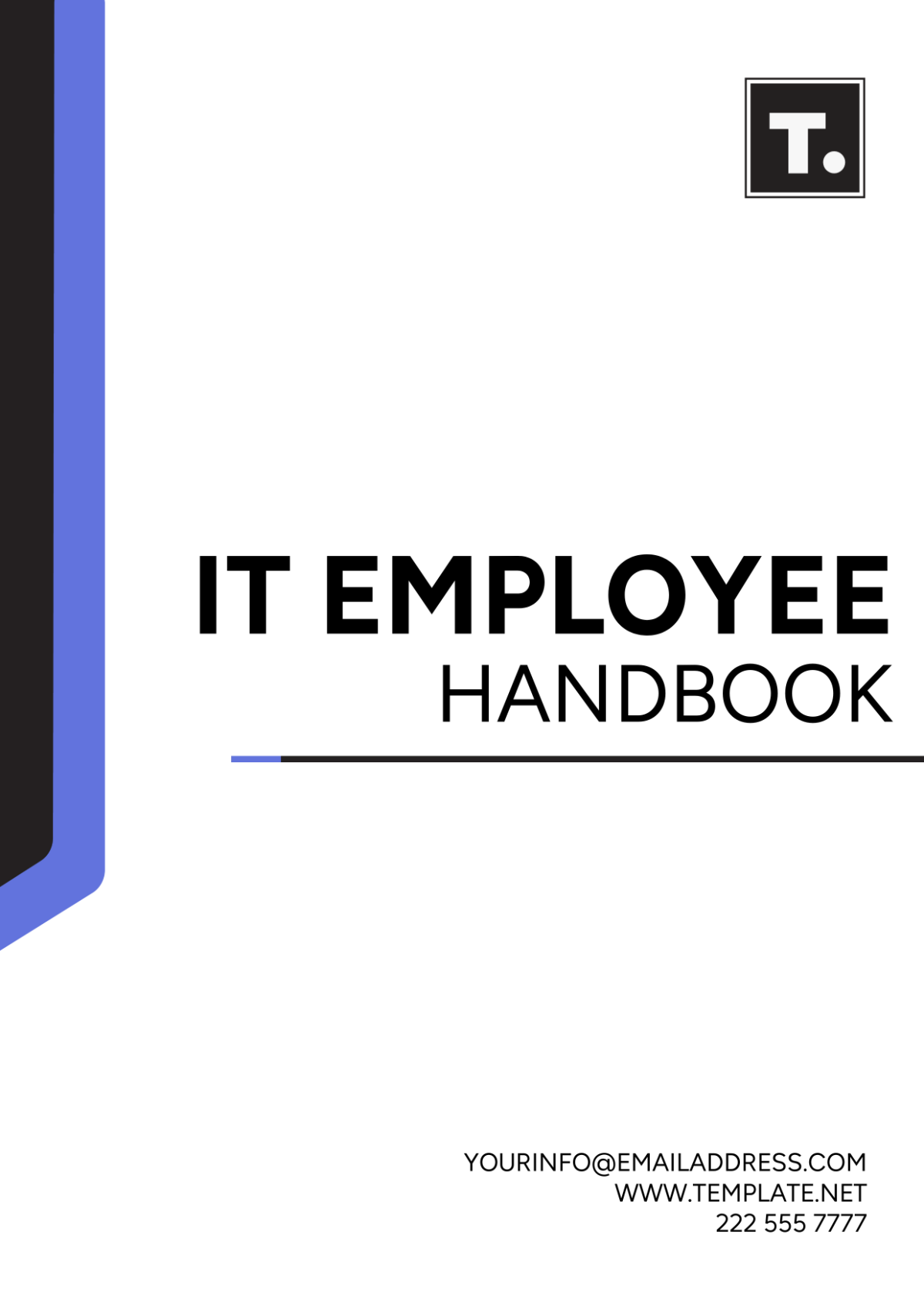 Free IT Employee Handbook Template