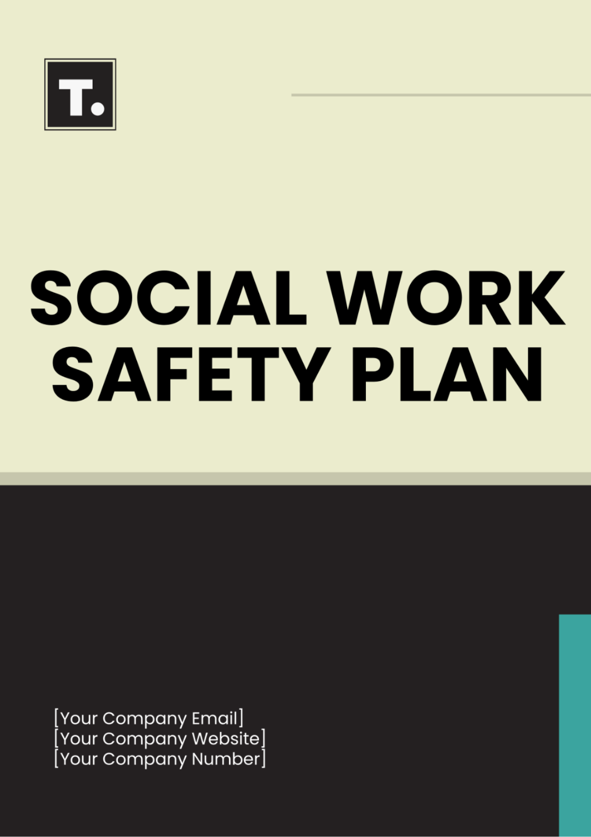 Social Work Safety Plan Template - Edit Online & Download