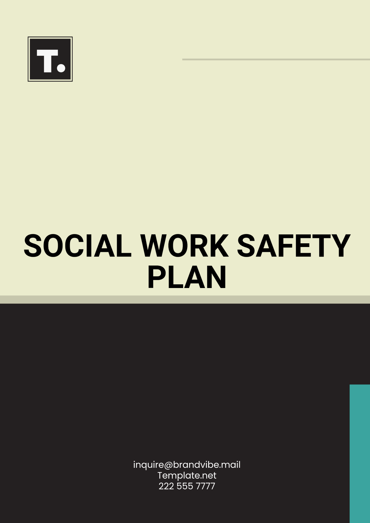 Social Work Safety Plan Template - Edit Online & Download