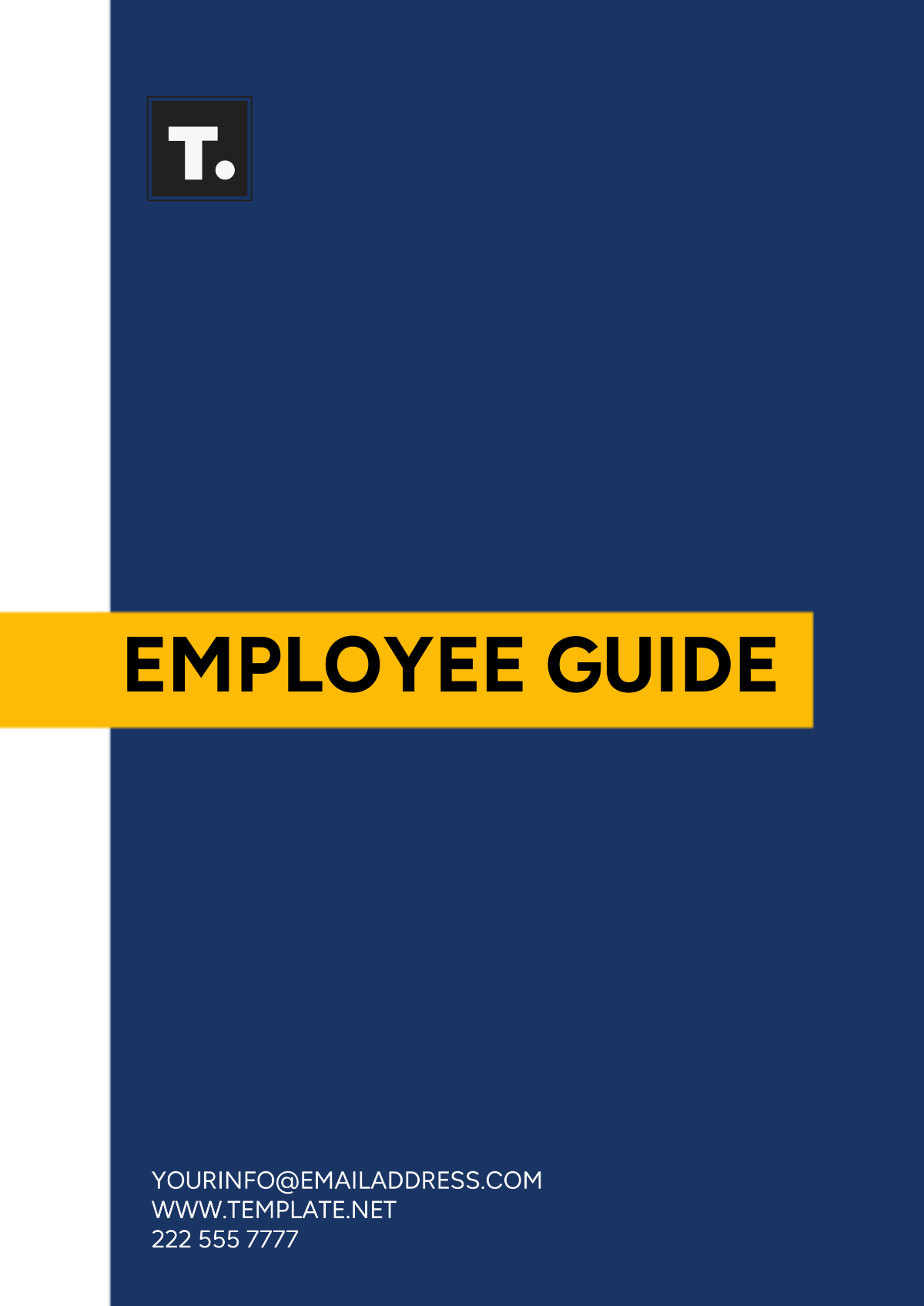 Employee Guide Template - Edit Online & Download