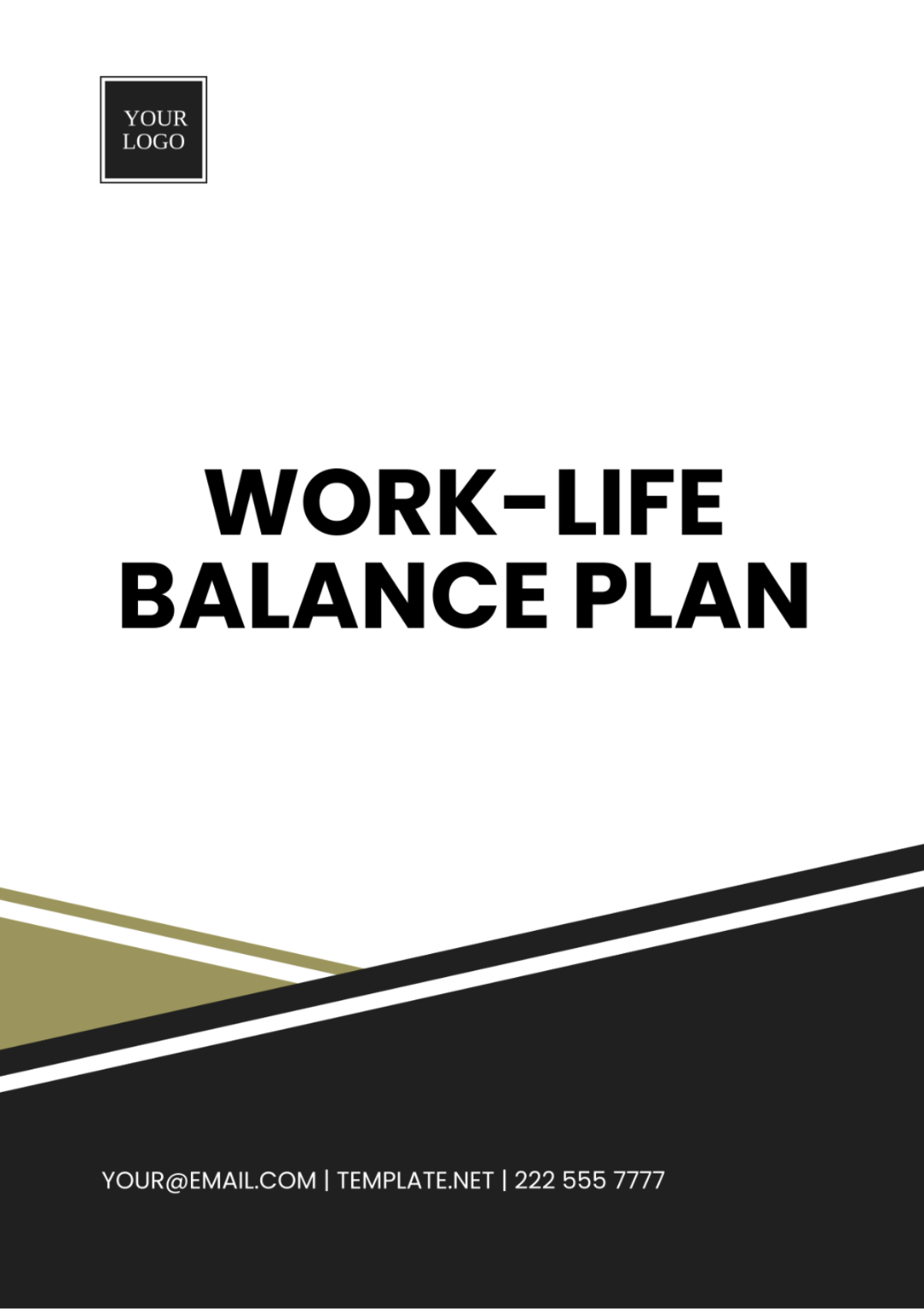 Work Life Balance Plan Template - Edit Online & Download Example ...