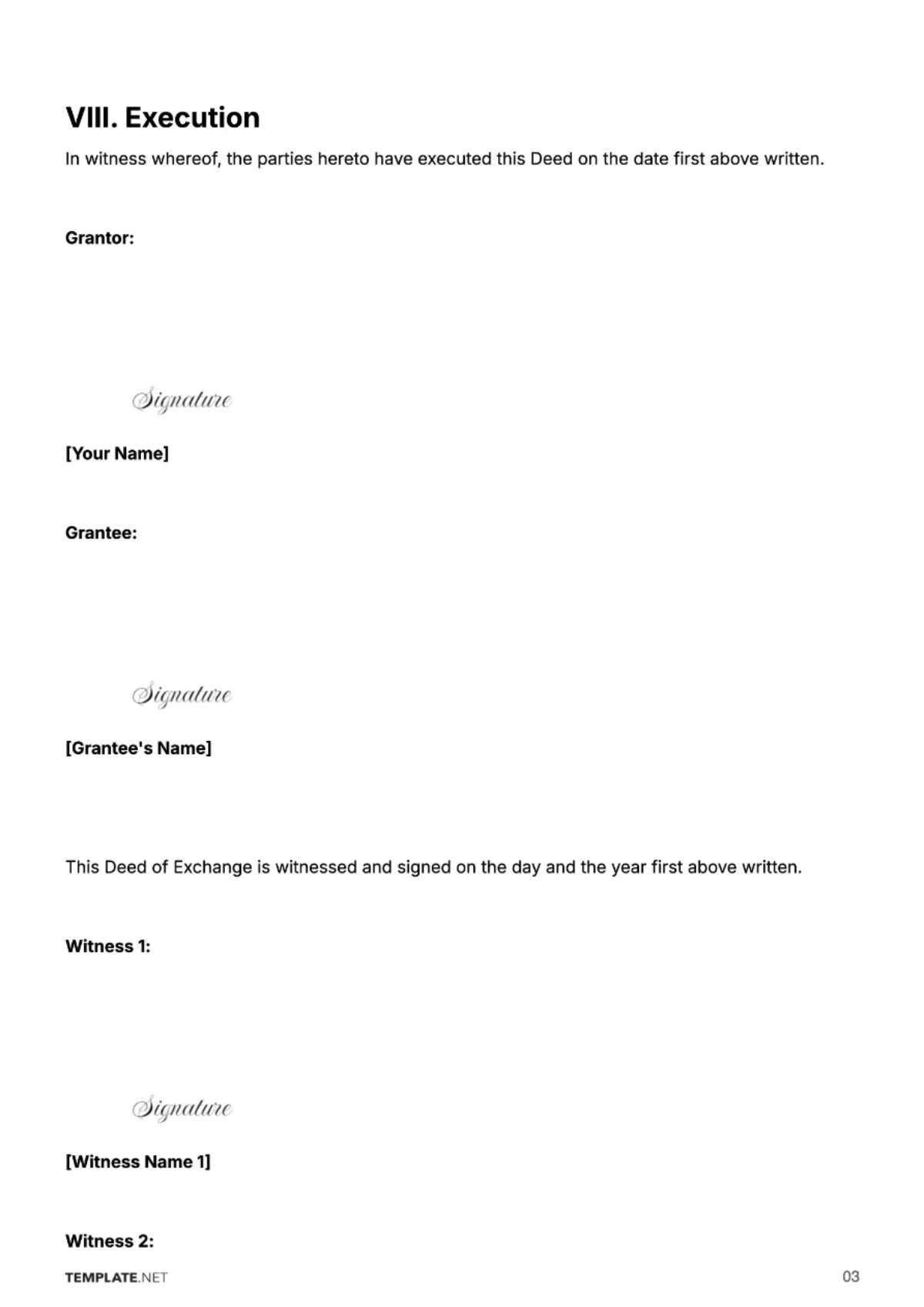 Free Quit Claim Deed Template to Edit Online