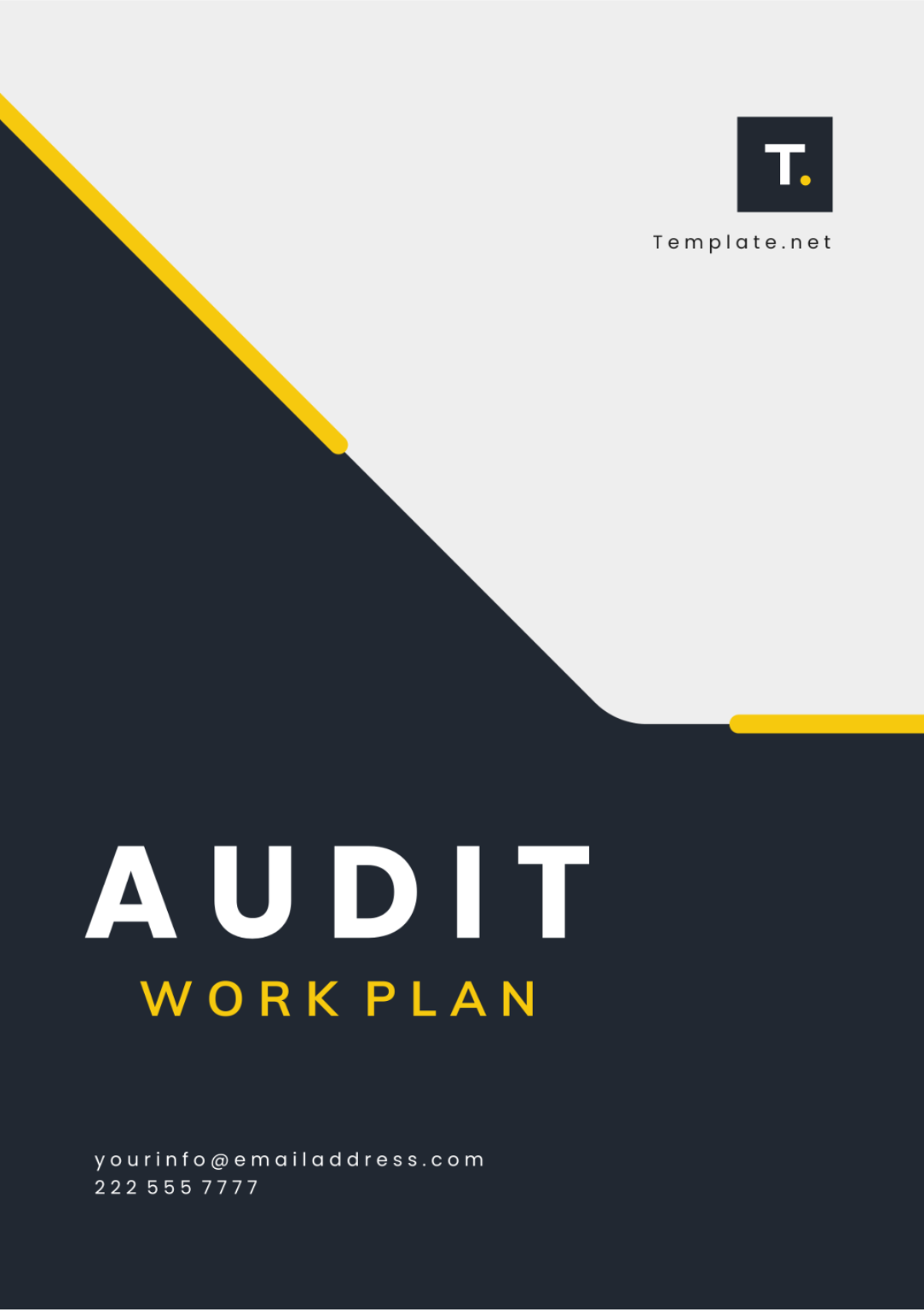 Audit Work Plan Template - Edit Online & Download Example | Template.net