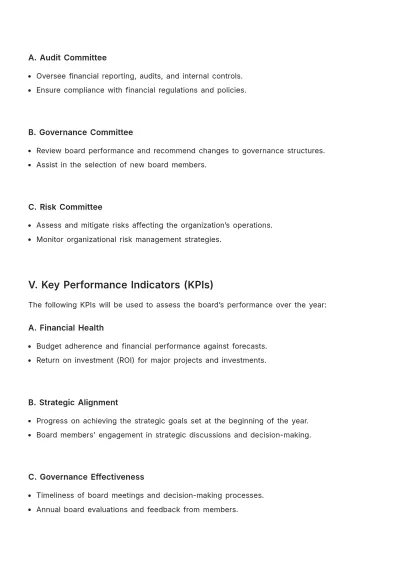 Free Board Work Plan Design Template to Edit Online