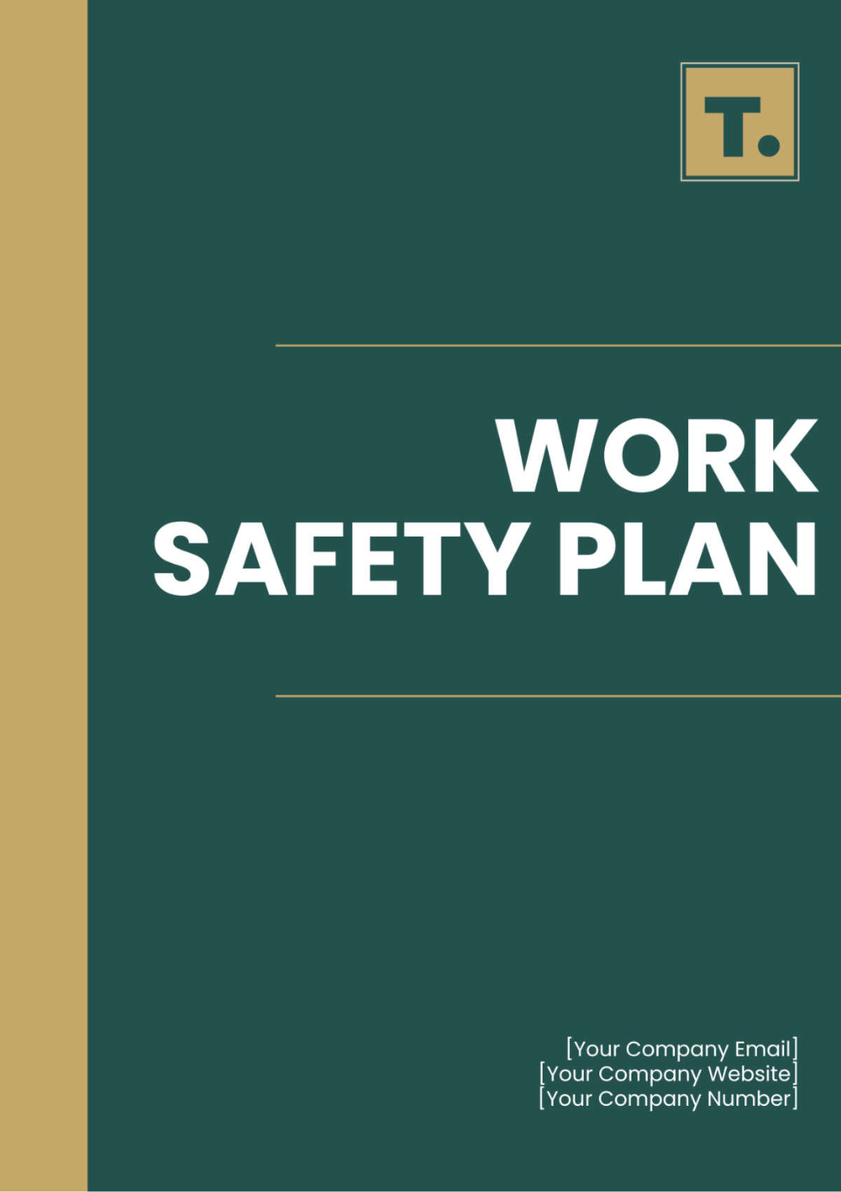 Work Safety Plan Template - Edit Online & Download