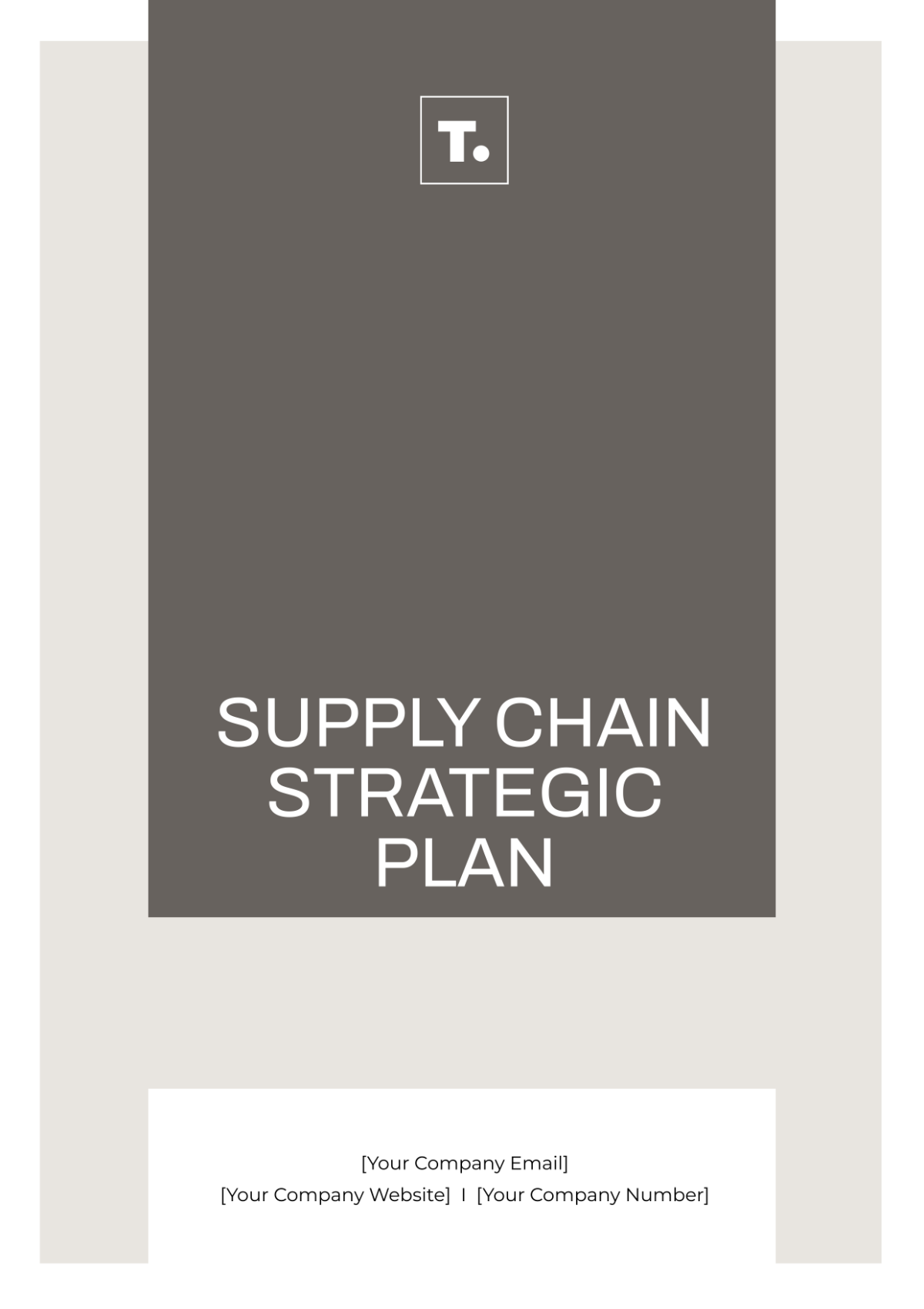 Supply Chain Strategic Plan Template - Edit Online & Download